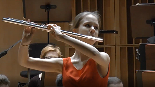 J. Ibert - Concerto for flute and orchestra, mov. I